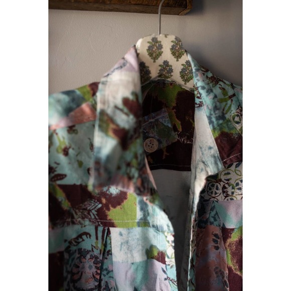 Free People Printed Lounge Set Shorts and Top XS NEW - Picture 4 of 5